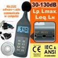 cia011-airforce-sl-5868p-sound-level-meter-with-rs-232c-software-cd-and-cable-lp-leq-lmax-ln
